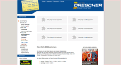 Desktop Screenshot of drescher-eisenwaren.de